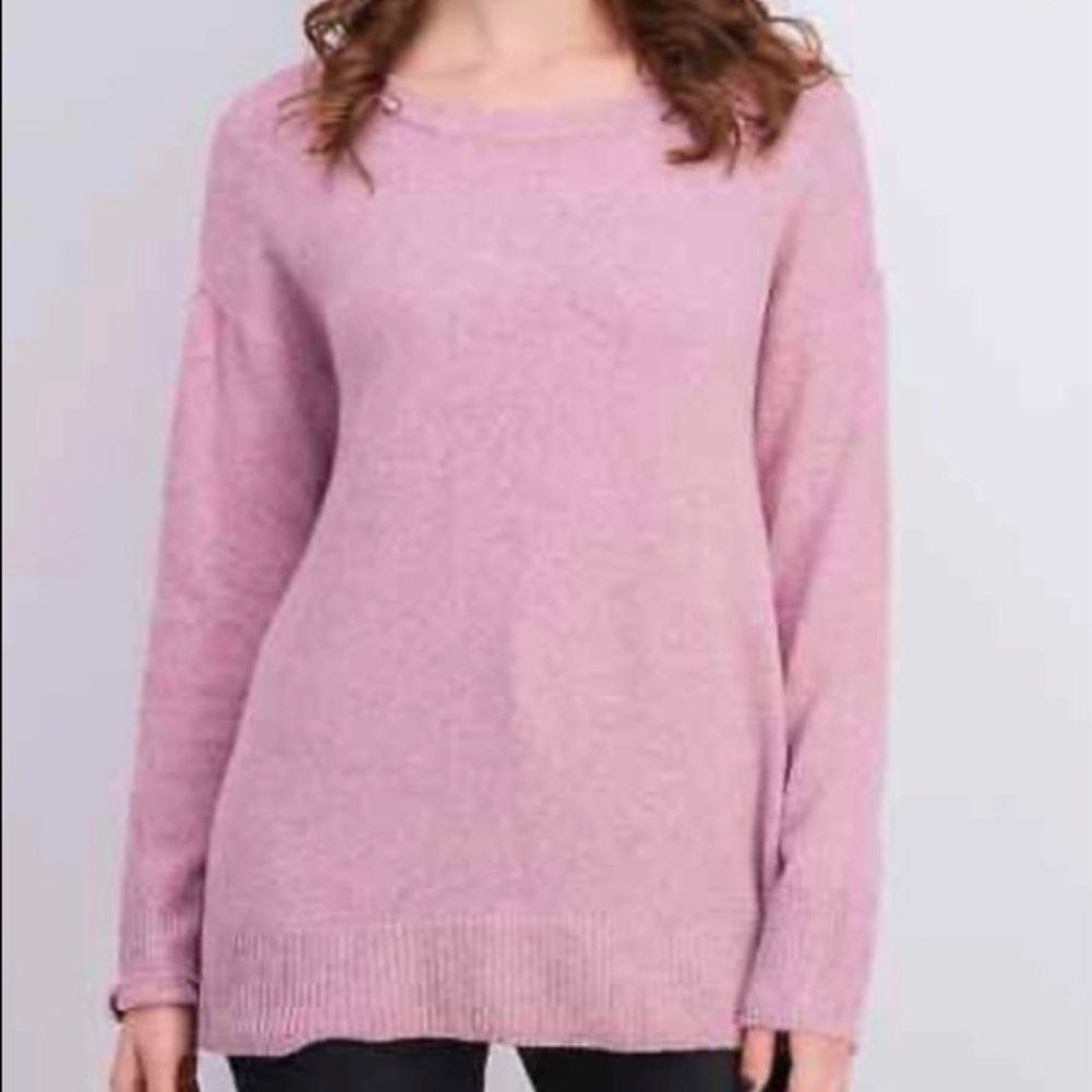Ellen Tracy /Women / Mulberry Heather Pink Pullover Sweater XXL /